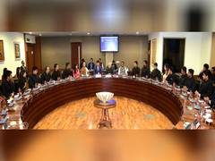 
      
      EAM Jaishankar interacts with IFS officer trainees and two Bhutan
      
      