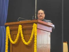 
      
      TB cases in India drops by 21% since 2015, says JP Nadda
      
      