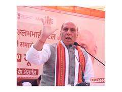 
      
      Nehru wished for govt funded Babri Masjid: Rajnath Singh
      
      