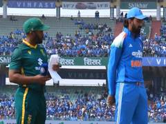 
      
      India put in to bat by South Africa in Raipur
      
      