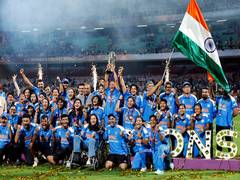 
      
      Maharashtra govt rewards Women’s cricket team support staff
      
      