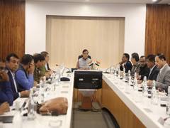 
      
      Assam CM Sarma chairs meeting on  PM’s proposed visit to state
      
      