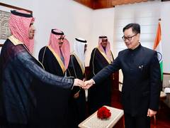 
      
      Kiren Rijiju holds talks with Saudi Shura Council delegation
      
      