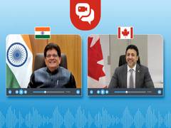 
      
      Piyush Goyal discusses trade ties with Canadian counterpart
      
      