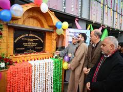
      
      J-K: CM Omar Abdullah inaugurates projects in Budgam
      
      