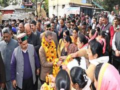 
      
      Himachal Pradesh CM Sukhu inaugurates multipurpose indoor stadium
      
      