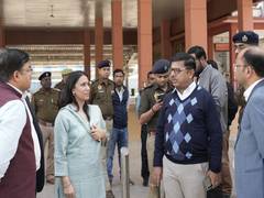 
      
      Magh Mela preparations intensify in Prayagraj
      
      