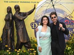
      
      SRK 'thrilled' to unveil 'DDLJ' bronze statue in London
      
      