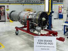 
      
      GE Aerospace hands over 5th F404-IN20 engine to HAL
      
      