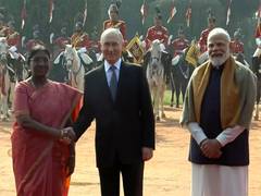 
      
      President Putin receives Tri-Services Guard of Honour
      
      