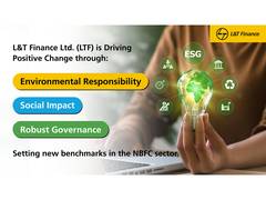 
      
      L&T Finance Ltd. Receives a CRISIL ESG Rating of 70 Categorised 
      
      