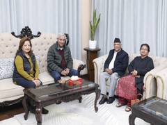 
      
      Nepal: Oli, Deuba meet for 1st time since September's uprising
      
      