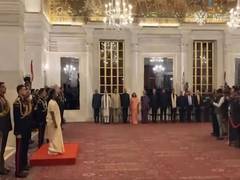 
      
      Russian President Putin attends dinner hosted by President Murmu
      
      