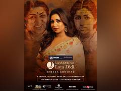 
      
      Shreya Ghoshal to honour Lata Mangeshkar
      
      
