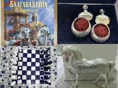 
      
      PM Modi presents Putin with Bhagavad Gita, chess set
      
      