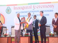 
      
      Assam CM inaugurates state-of-the-art cricket stadium at Umrangso
      
      