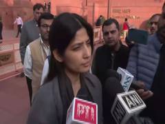 
      
      Dimple Yadav calls for govt intervention amid flight delays
      
      