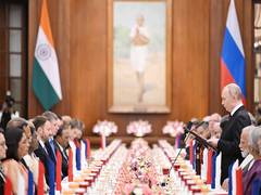 
      
      Indian savoury delights at grand banquet for Putin
      
      
