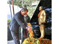 
      
      Himachal CM Sukhu pays tribute to Dr BR Ambedkar on his death ann
      
      