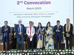 
      
      Dr Priti Adani calls on Adani University graduates to power India
      
      