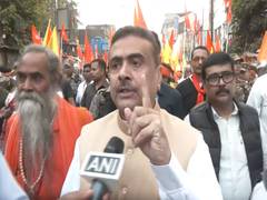 
      
      Adhikari slams Babri Masjid foundation event in Bengal
      
      