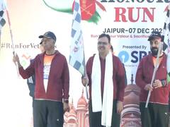 
      
      Rajasthan CM Sharma flags off 'Honour Run 2025' marathon
      
      