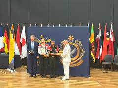 
      
      Indian Army’s Col Prateek Roy receives Geddes Gavel Award
      
      