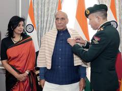 
      
      Rajnath Singh extends greetings on Armed Forces Flag Day
      
      