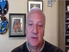 
      
       Mike Massimino reacts to Kim Kardashian’s moon landing claim
      
      