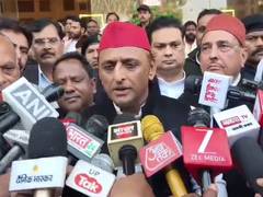 
      
      Akhilesh Yadav targets Centre and UP government
      
      