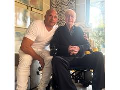 
      
      Vin Diesel pens heartfelt note for the legendary Michael Caine
      
      