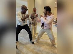 
      
      Terry Crews meets Ranveer Singh at Abu Dhabi Grand Prix 2025
      
      