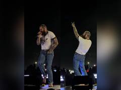 
      
      Post Malone sets Guwahati stage on fire with hit tracks
      
      