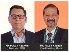 
      
      Pawan Agarwal, Pavan Khaitan elected as President, VP of IPMA
      
      