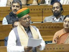 
      
      Meghwal accuses Congress of double standards
      
      