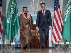 
      
      Saudi Foreign Minister, US Secretary Rubio hold talks
      
      