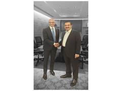 
      
      Gautam Adani meets Satya Nadella, discusses future of technology
      
      