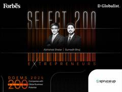 
      
      Spruce Up Industries Joins Forbes India DGEMS 2025 Select 200
      
      