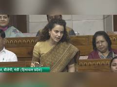 
      
      Kangana Ranaut slams Congress, Says 'PM Modi hacks hearts'
      
      
