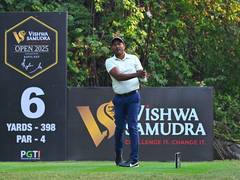 
      
      Vishwa Samudra Open: N Thangaraja moves to top with day’s best 66
      
      