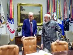 
      
      Had very warm, engaging conversation with President Trump:PM Modi
      
      