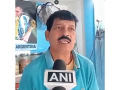 
      
      Ichapur tea seller paints house in Argentina colours
      
      