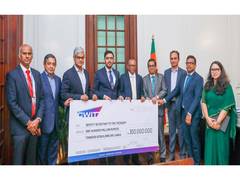 
      
      CWIT contributes 100 million Lankan Rupees to Sri Lanka
      
      