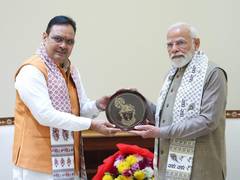 
      
      PM Modi extends birthday wishes to Rajasthan CM Bhajanlal Sharma
      
      