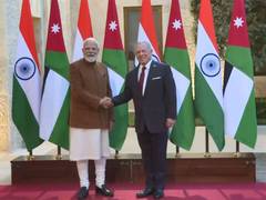 
      
      PM Modi meets King Abdullah II in Jordan
      
      