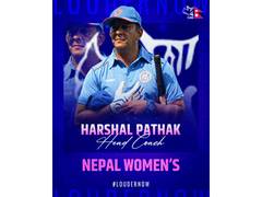 
      
      Harshal Pathak appointed as head coach of Nepal women’s
      
      
