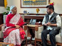 
      
      Telengana CM appeals to Sitharaman for FRBM exemption
      
      