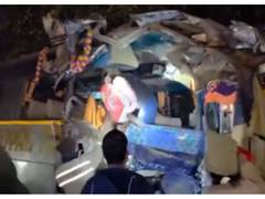 
      
      Four pilgrims killed, 20 injured in truck-bus collision in Basti
      
      