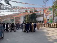 
      
      Security tight ahead of Congress protest against BJP in Hyderabad
      
      