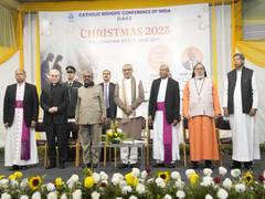 
      
      VP Radhakrishnan participates in Christmas celebration
      
      